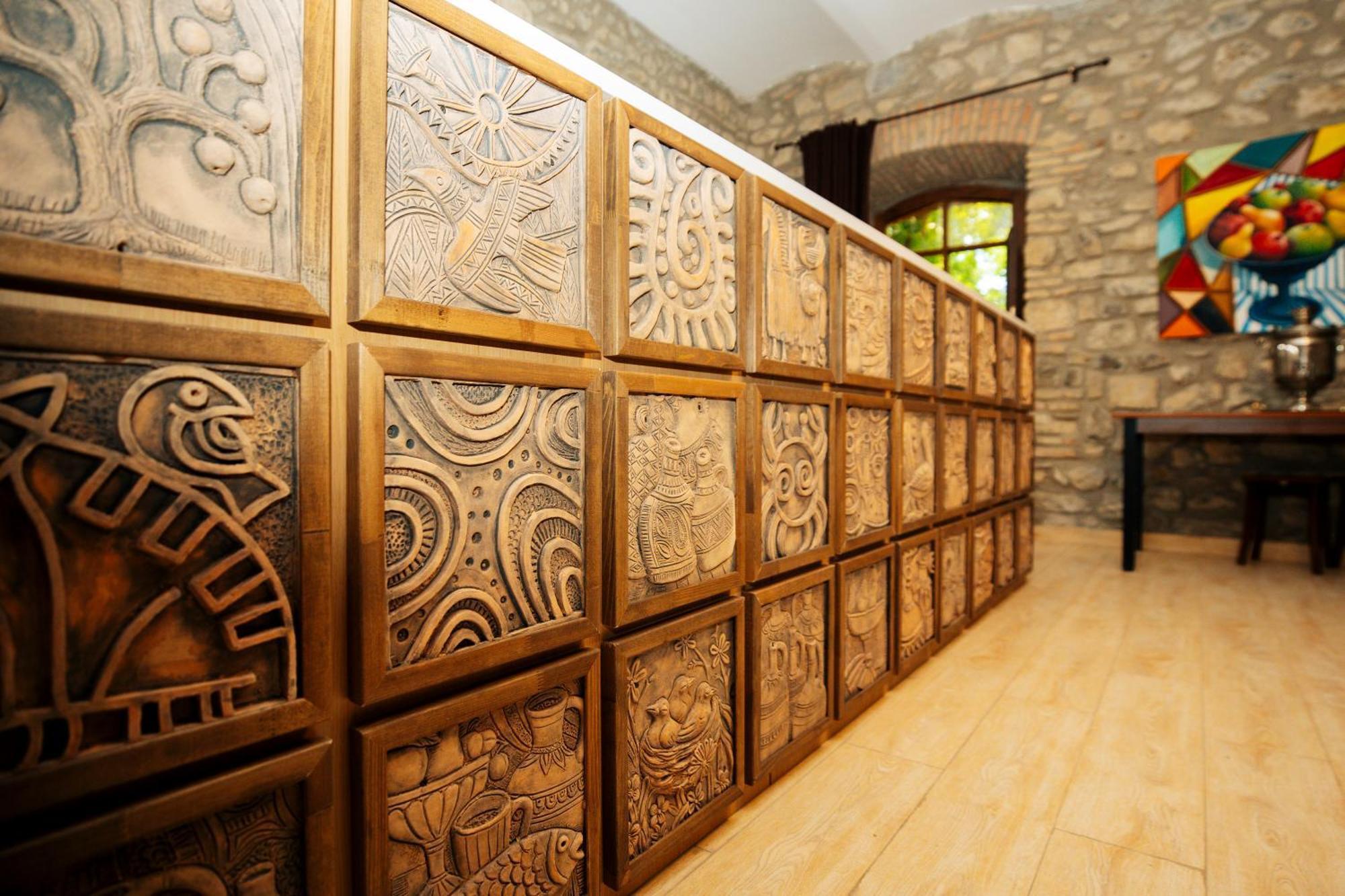 Art Hotel By Abad Guest Şǝki Esterno foto