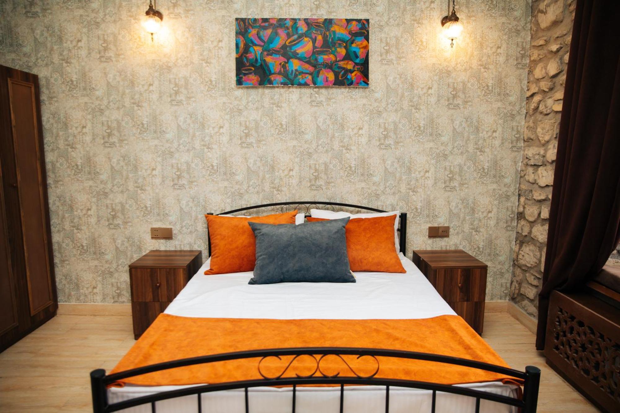 Art Hotel By Abad Guest Şǝki Esterno foto