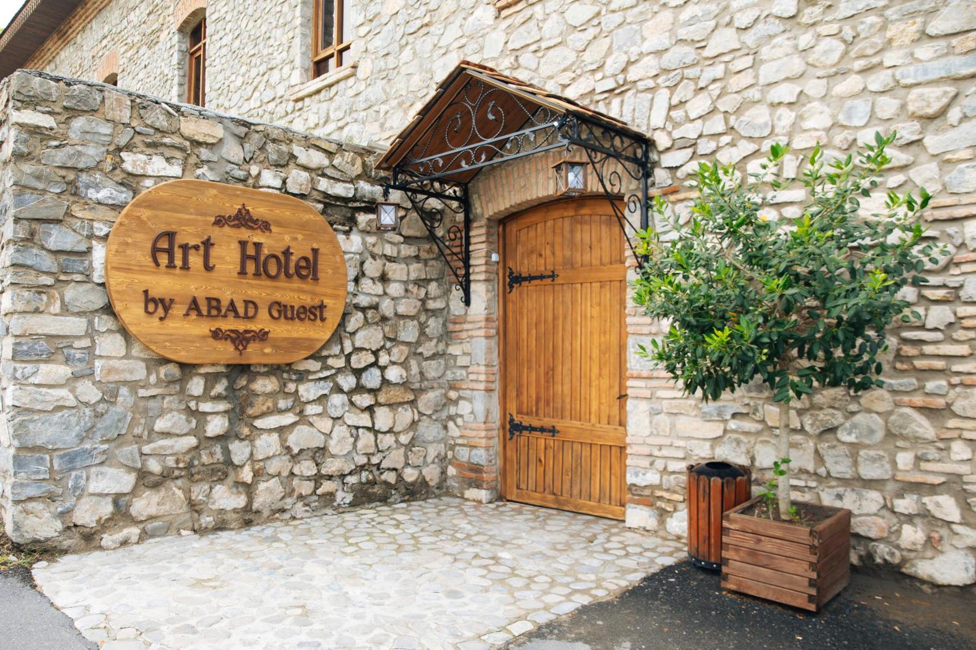 Art Hotel By Abad Guest Şǝki Esterno foto