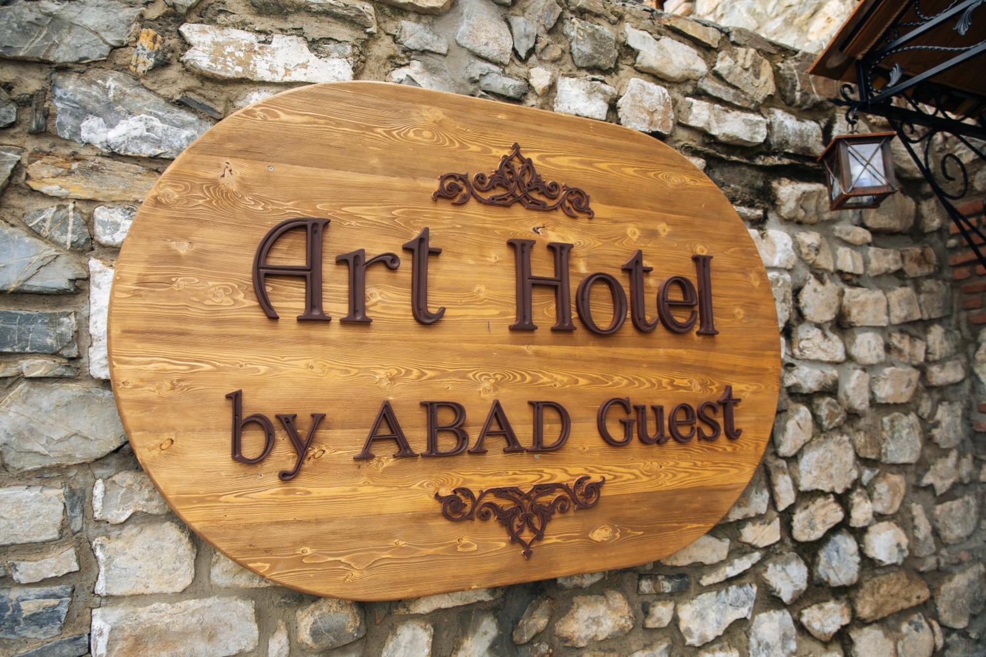 Art Hotel By Abad Guest Şǝki Esterno foto